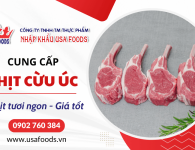 Thịt cừu Úc nhập khẩu chính hãng – Tươi ngon, giá tốt tại Usa Foods