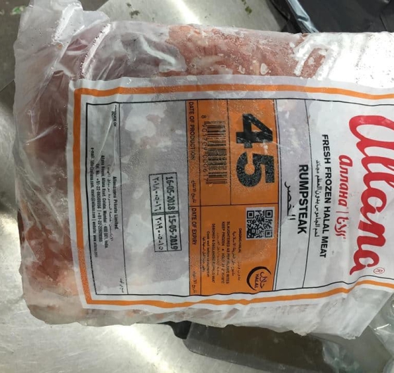 Thịt trâu nạc mông - Mã 45