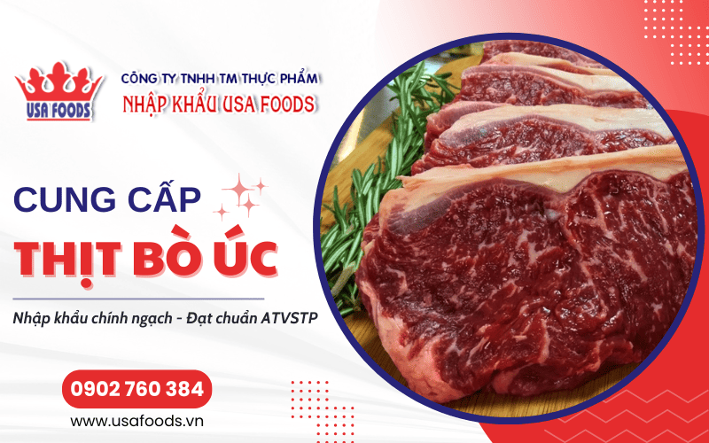 Thịt bò Úc nhập khẩu