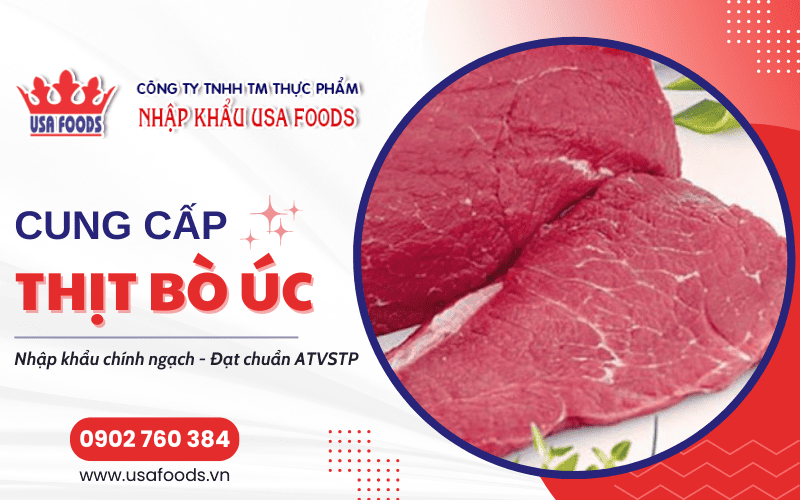 Thịt bò Úc nhập khẩu